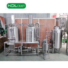 100L Mini Brewery Automatic Micro Beer Brewing Equipment